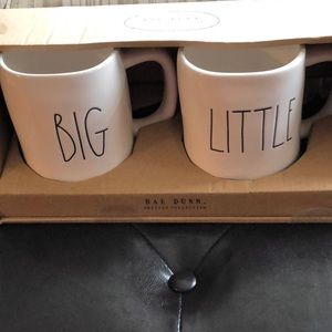 Rae Dunn Big/Little Mug Set